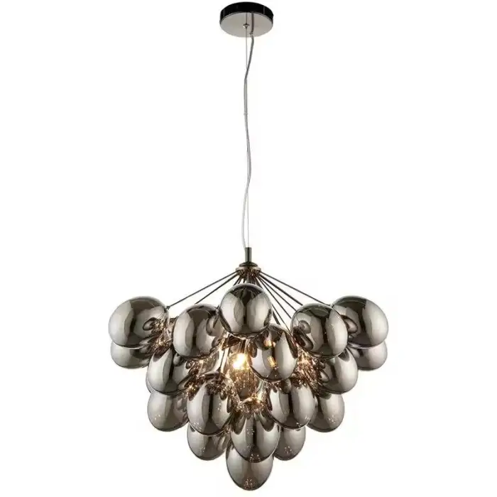 Postmodern LED Living Room Chandelier Lighting Stainless Steel Indoor Bar Front Desk Hanging Chandelier  Household Lamps