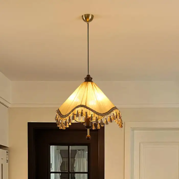 French Retro Bohemian Chandelier, American Medieval Style Restaurant, Bedroom, Living Room, Homestay Bar, Desk Lamp