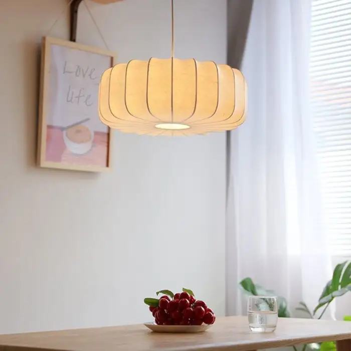 Engineering Creative Decoration Inn Dining Table Silk Chandelier Restaurant Clothing Store Bar Counter Front Desk Lighting