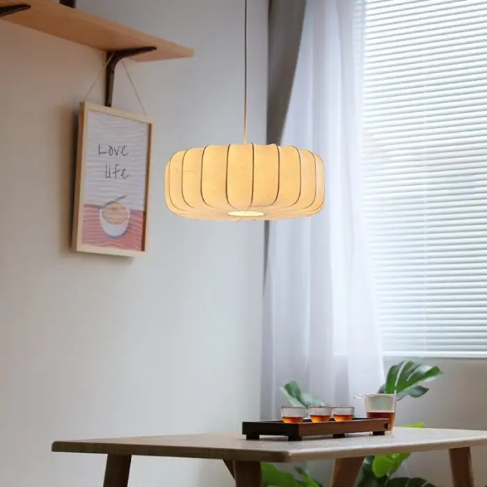 Engineering Creative Decoration Inn Dining Table Silk Chandelier Restaurant Clothing Store Bar Counter Front Desk Lighting