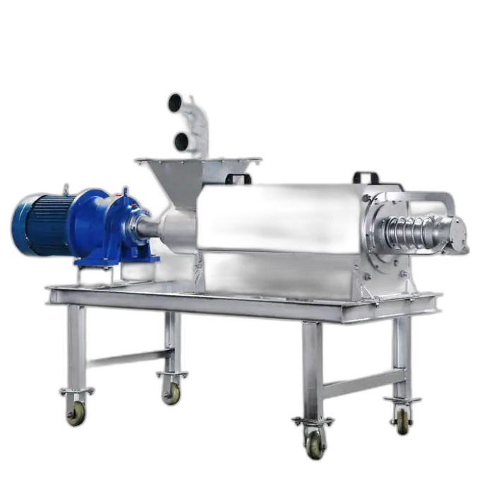 Professional Farming Animal Chicken Solid Liquid Separator Automatic Poultry Manure Drying Machine Cow Dung Dewatering Machine