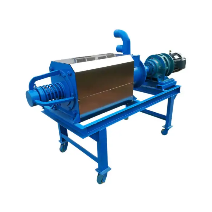 Professional Farming Animal Chicken Solid Liquid Separator Automatic Poultry Manure Drying Machine Cow Dung Dewatering Machine