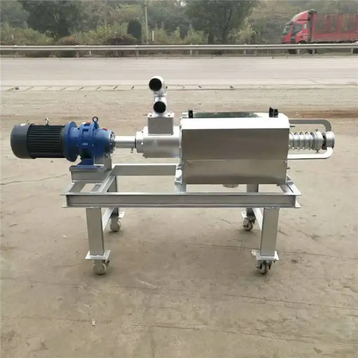 Professional Farming Animal Chicken Solid Liquid Separator Automatic Poultry Manure Drying Machine Cow Dung Dewatering Machine