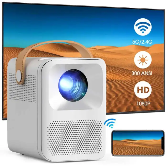 Meeckydow MK35 Mini Video Projector    4K hd Smart Proyector 300 ANSI Lumen Home Theater Beamer Manual Short Throw