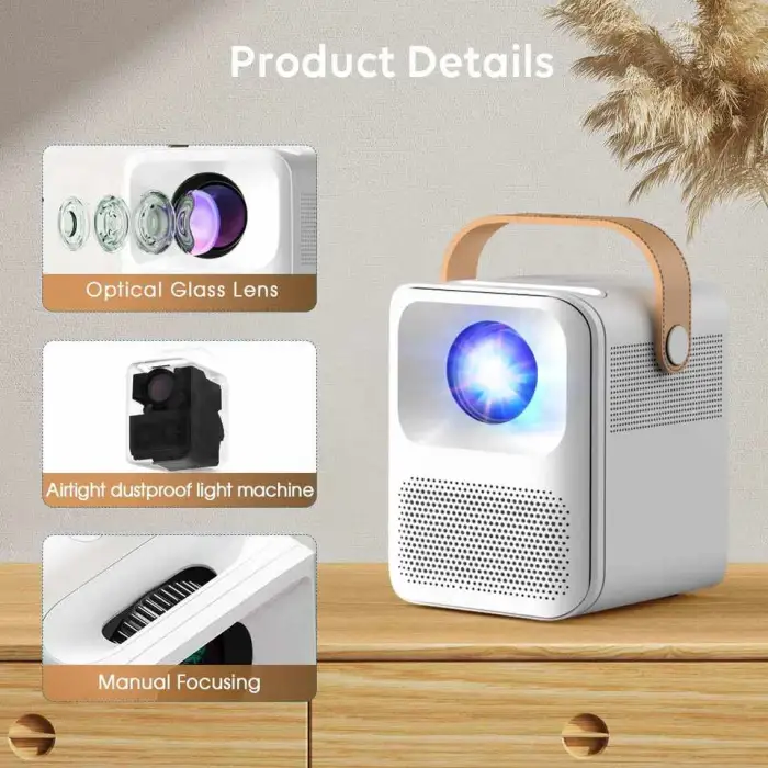 Meeckydow MK35 Mini Video Projector    4K hd Smart Proyector 300 ANSI Lumen Home Theater Beamer Manual Short Throw