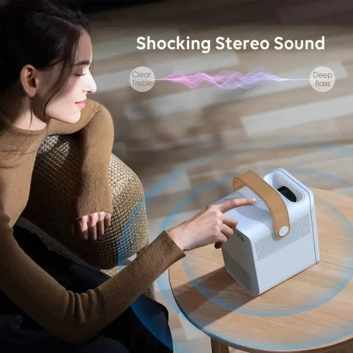 Meeckydow MK35 Mini Video Projector    4K hd Smart Proyector 300 ANSI Lumen Home Theater Beamer Manual Short Throw