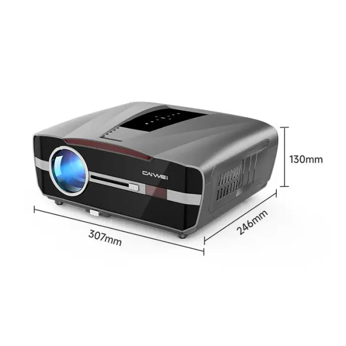 A9K 3D 4K Mini LED Daytime Projector Portable Video Home Theater DLP Smart Android WIFI Full HD 1080P Projector