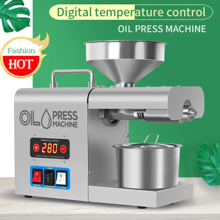 Household Home Small Scale Virgin Coconut Oil Extraction Machine/Olive Peanut Sesame Oil Presser