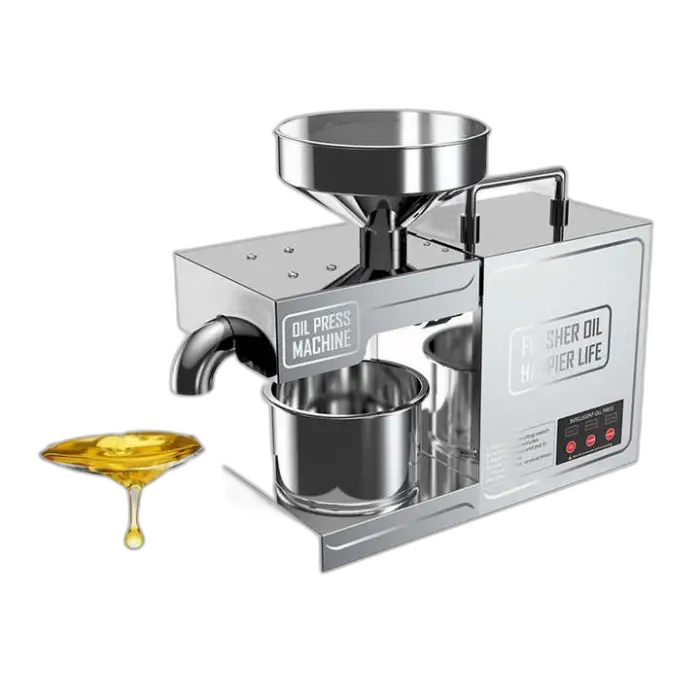 Small Stainless Steel Home Use Mini Olive Kernel Copra Oil Press Making Machine