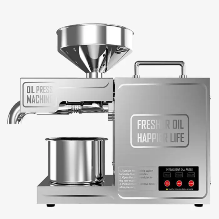 Small Stainless Steel Home Use Mini Olive Kernel Copra Oil Press Making Machine