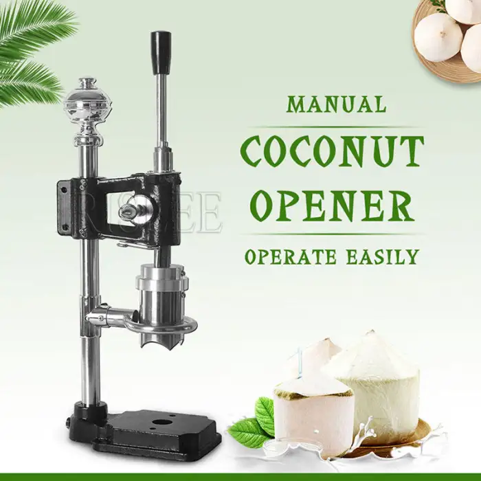 Hand Fresh Green Coconut Openning Machine Tender Coconut Cutter Opener Tools Commercial Coconut Cutting Machine