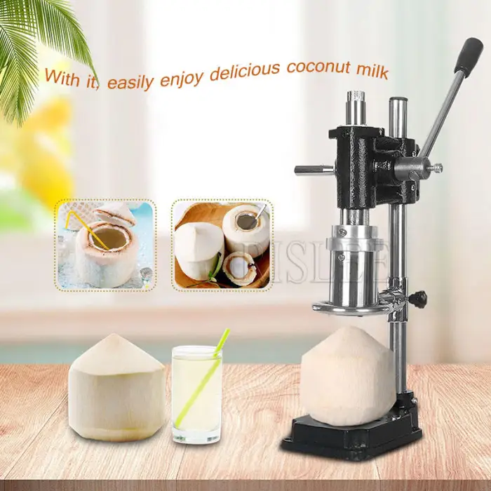 Hand Fresh Green Coconut Openning Machine Tender Coconut Cutter Opener Tools Commercial Coconut Cutting Machine