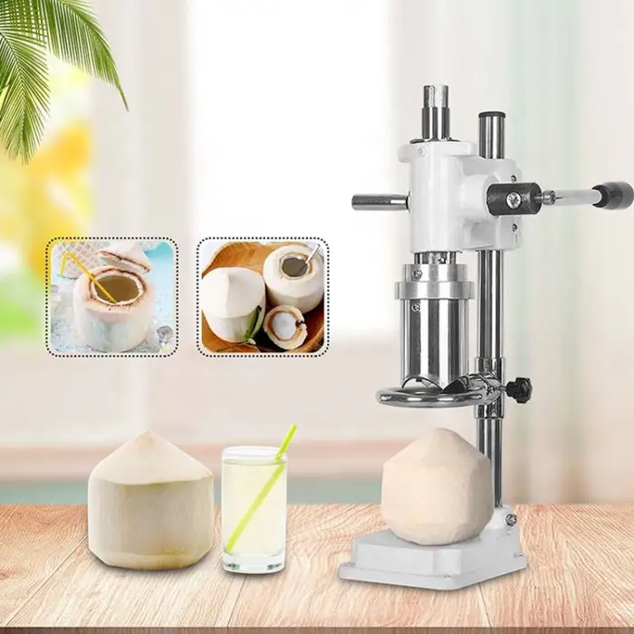 Manual Open Tools Stainless Steel Coconut Opener Fresh Coconut Opener Tool