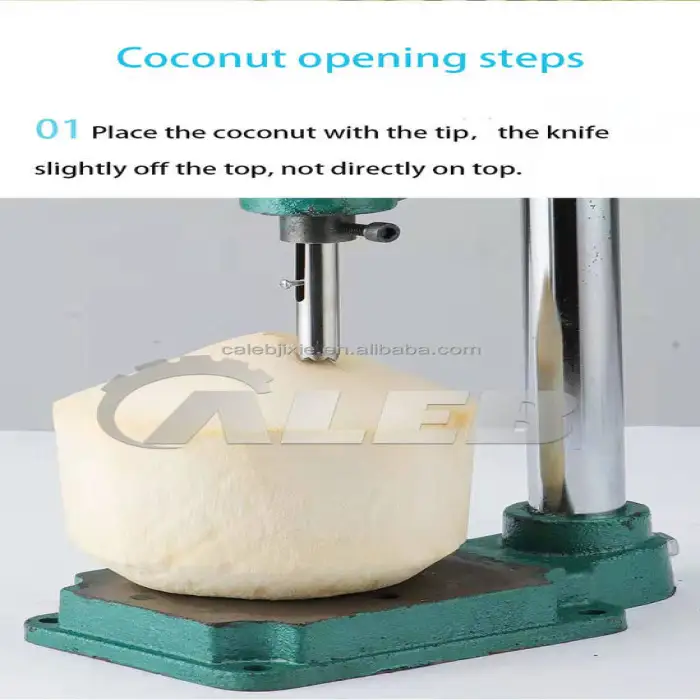 Commercial Coconut Opener Machine Coconut Skin Handle Cutting Tools