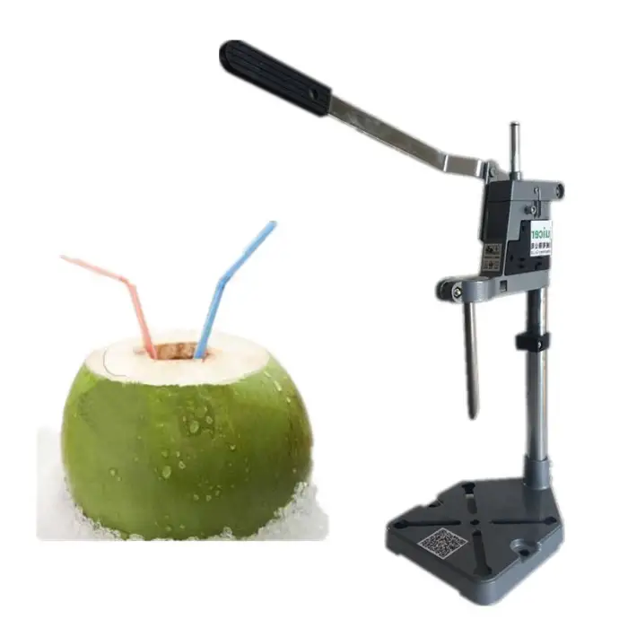 Stainless Steel Manual Coconut Opener/Green Coconut Driller/Young Coconut Knife Drill