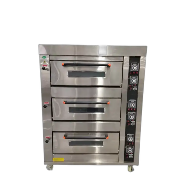 Commercial Bakery Machine Bread/Cake/Pizza/Biscuit Oven Commercial Bakery Deck Oven