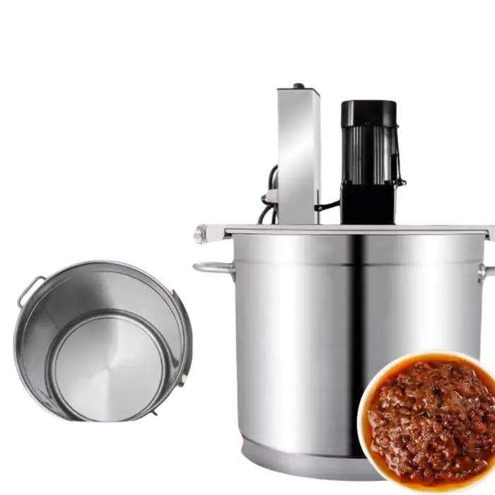 10l 20l 40l Food Cooking Mixer Kitchen Deep Frying Sauce Jam Cooking Stainless Steel Mixer