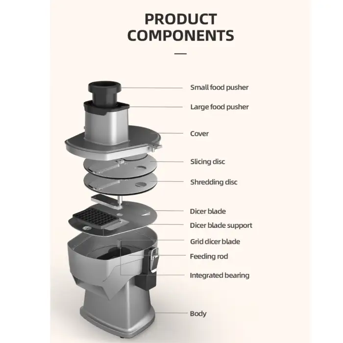 Restaurant Use Commercial Vegetable Slicer
