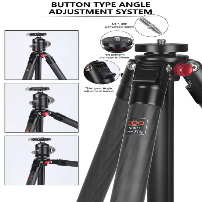 DSLR Camera Aluminum Alloy Tripod Camera Tripod Stand for Camera