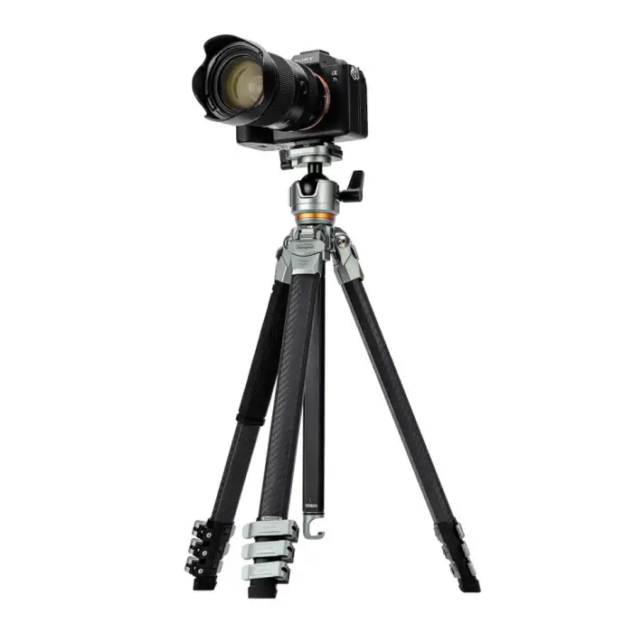 Heavy Duty Portable Travel Camera Tripod With Flip Lock Carbon Fiber Tripod for Dslr Portable Photography Camera Tripod Stand