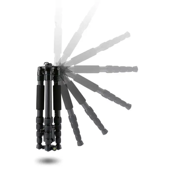 Triopo carbon fiber portable camera tripod professional for photo cell phone camera tripod