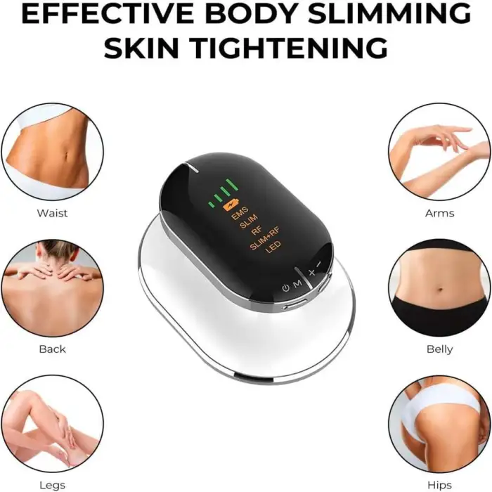 EMS Body Shaping Machine RF Body Sculpting Device ABS Red Light Therapy Cellulite Massager for Belly Waist Arm Leg Butt 1 EMS 4