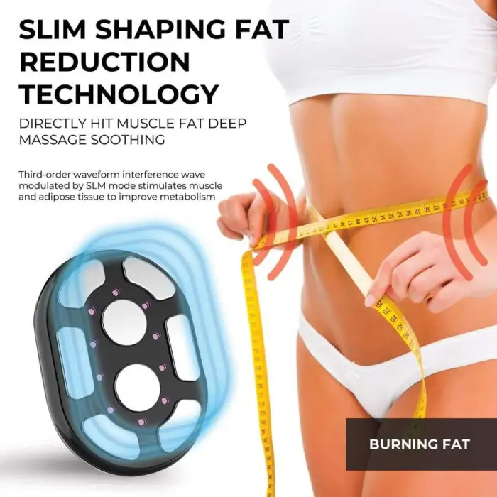 EMS Body Shaping Machine RF Body Sculpting Device ABS Red Light Therapy Cellulite Massager for Belly Waist Arm Leg Butt 1 EMS 4