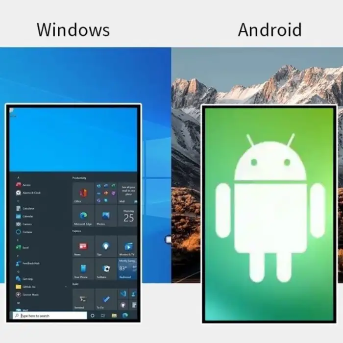 Windows 11 All-in-One Tablet PC LCD Display Touchscreen Wall-Mounted 10-Point Capacitive Interactive Board Panel Core I3 I5 I7