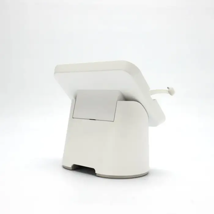 Android Ipad POS Universal Restaurant Tablet Stand Anti Theft Lockable Aluminum Countertop Tablet Pos Stand