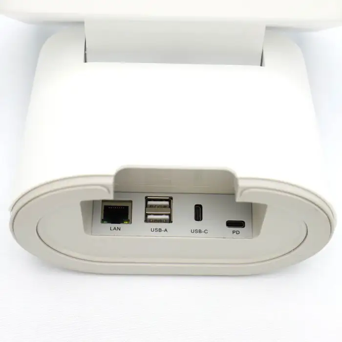 Android Ipad POS Universal Restaurant Tablet Stand Anti Theft Lockable Aluminum Countertop Tablet Pos Stand