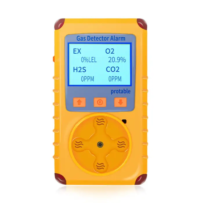 Flammable Toxic Confined Space atile Helium He Combustible Portable 4 in 1 Gas Detector
