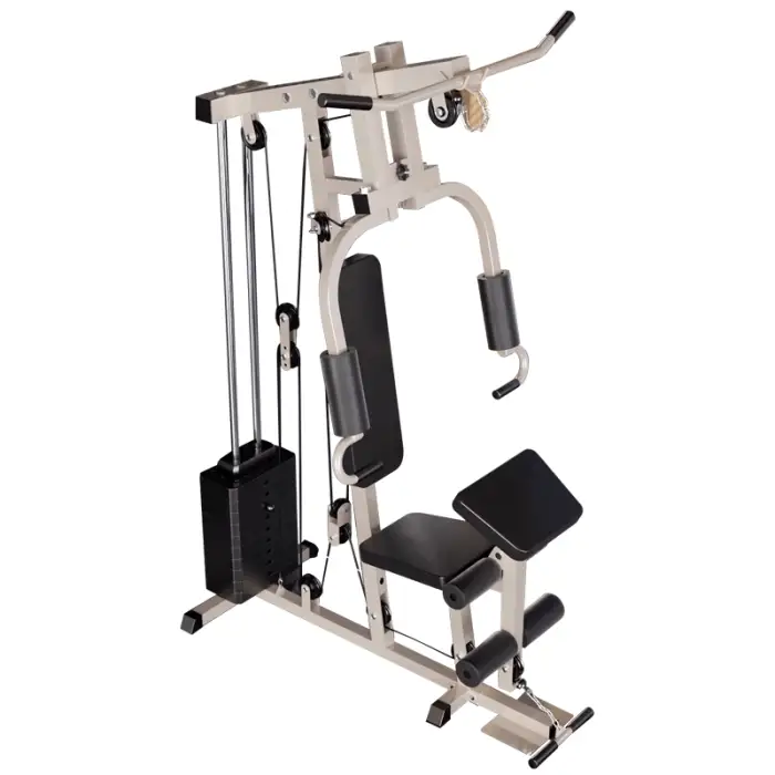 Single Person Training Station Low Lat Pull Down Chest Press Fitness Equipment Multi-Function Exercise Training Machine Steel