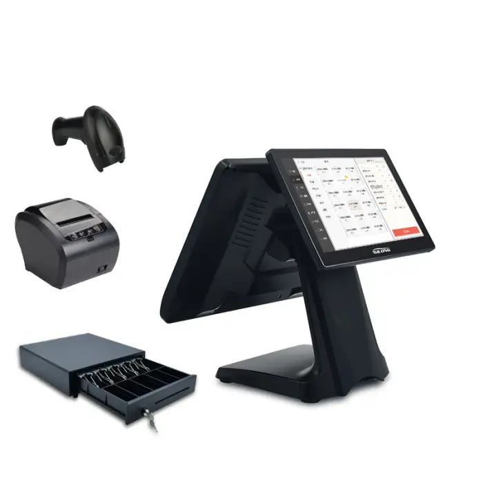 Pos System Retail Cash Register for Restaurant Supermarket Cashier Computer
