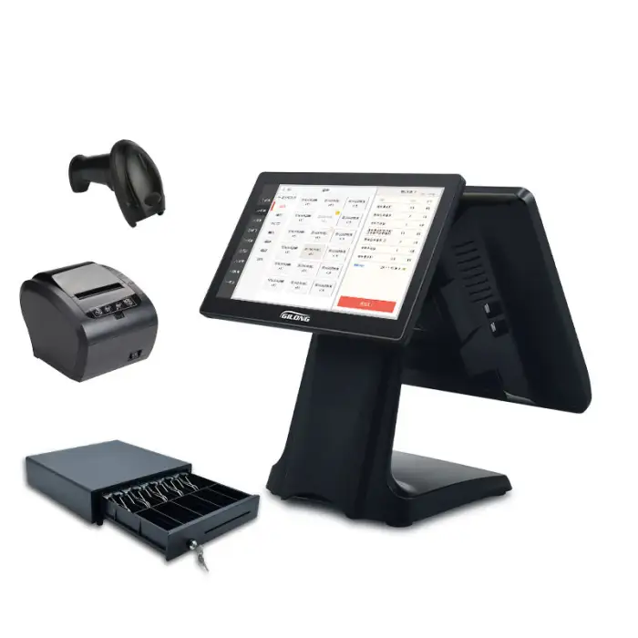 Pos System Retail Cash Register for Restaurant Supermarket Cashier Computer