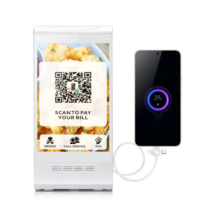 Restaurant Bar Table Top Digital Menu Player Commercial Call Service Equipment Order Food Machine Other Hotel Catering Supplies