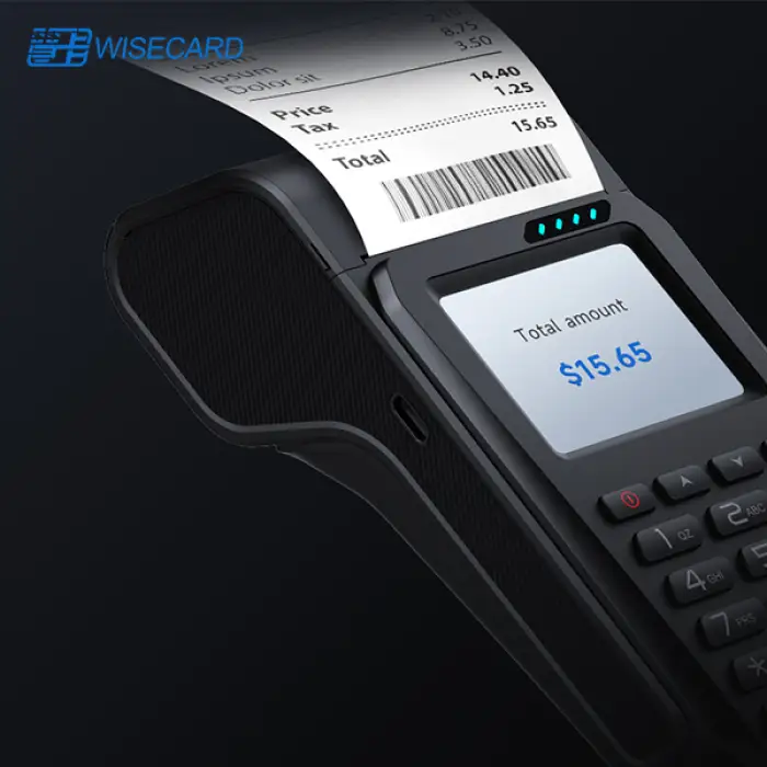 T50 Mastercard Contactless WIFI SIM Card Cash Machine Payment Mobile Touch Screen Pos Machine
