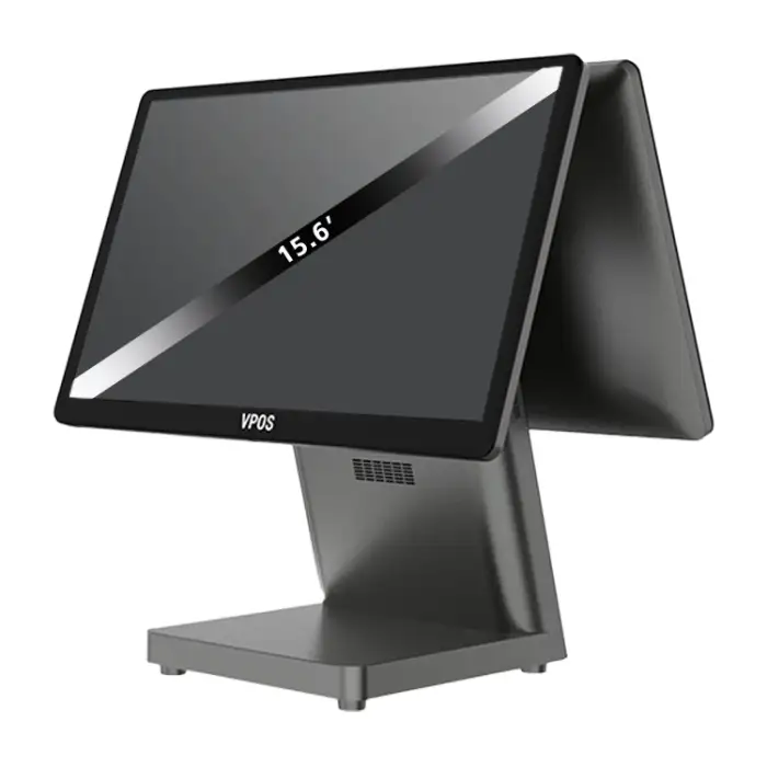 Vpos T615 Desktop Touch Cash Registers Terminals Retail Point of Pos System Top 10 Pos Machine Hardware