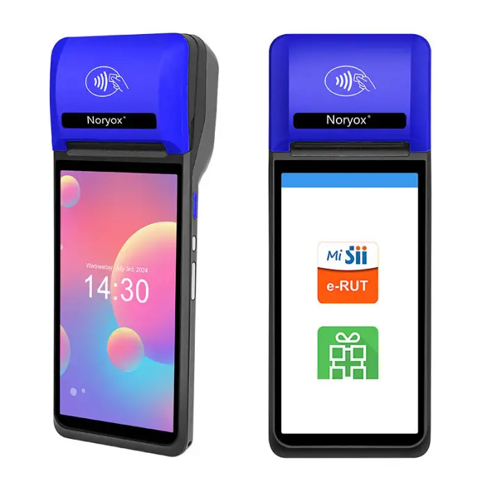 NB60 6 Inch 3+16GB Handheld Pos NFC Billing MPos Machine All in One Mobile Pos Terminal Handheld With Printer