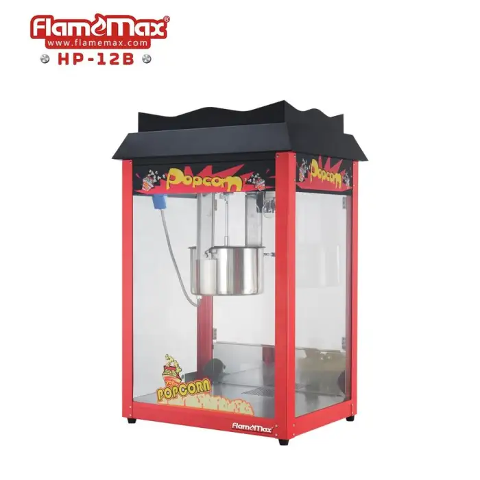 HGP-8A 8Oz Commercial Gas Popcorn Machine Maker Ce Approval Electric Popcorn Machine Automatic Popcorn Machine