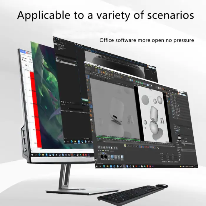 High Performance All-In-One Computer IPS VA Optional Desktop Computers for Gaming All in One Computers Bilgisayar Pc Gamer