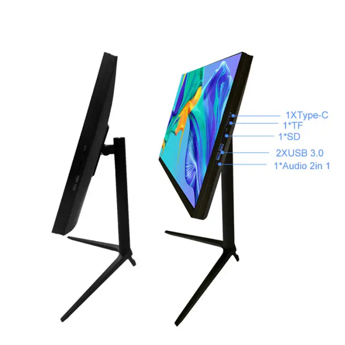 27inch Curved Screen Pc Gaming Complet I9 13900K 14900K 165HZ 240HZ All-in-one Computers RTX4060 Desktop Computer
