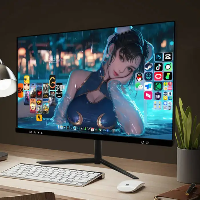 27inch Curved Screen Pc Gaming Complet I9 13900K 14900K 165HZ 240HZ All-in-one Computers RTX4060 Desktop Computer