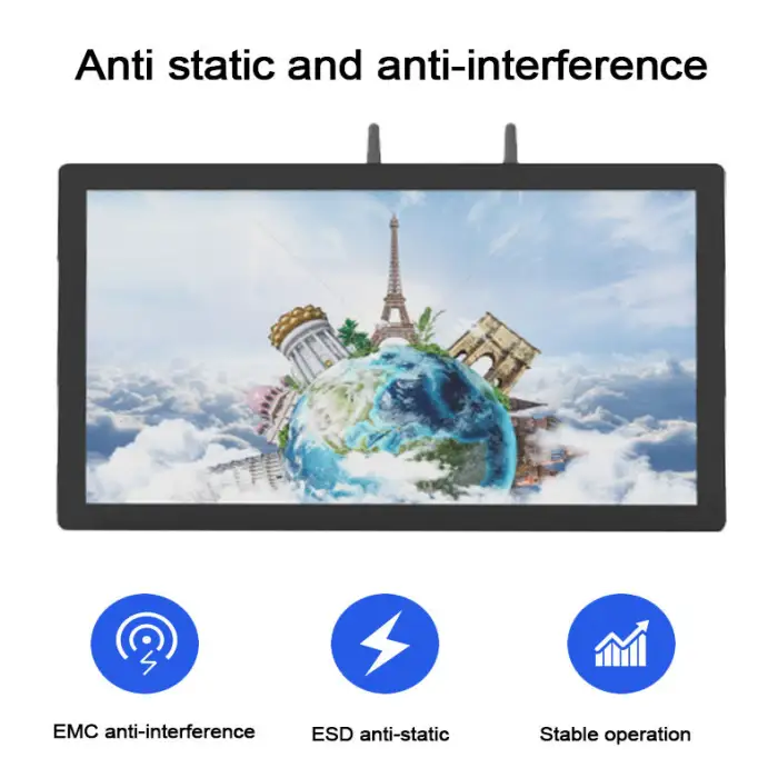 Industrial All-in-One Control Machine 15.6" 21.5" LCD Display Panel PC Industrial Computer