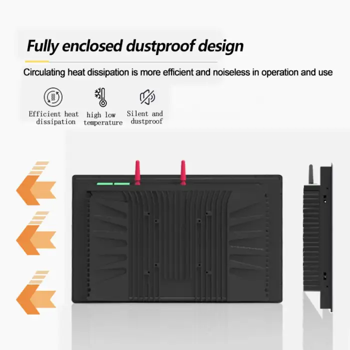 Industrial All-in-One Control Machine 15.6" 21.5" LCD Display Panel PC Industrial Computer