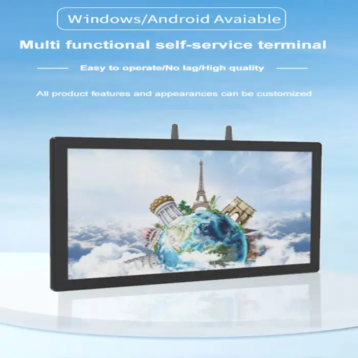 Industrial All-in-One Control Machine 15.6" 21.5" LCD Display Panel PC Industrial Computer