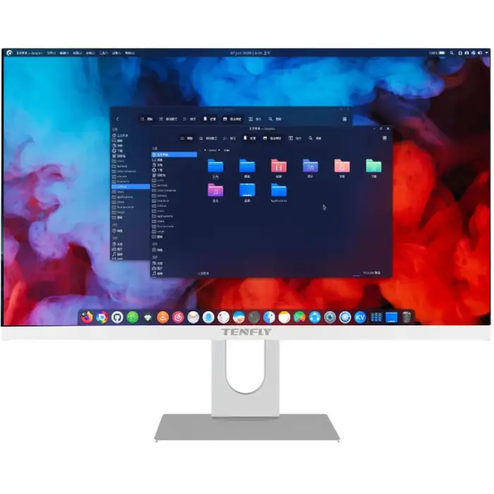 TENFLY OEM AIO 24 Inch Full Set Desktop Computer All-in-one Pc Core I5 Monoblock Barebone Gaming Computers All in One