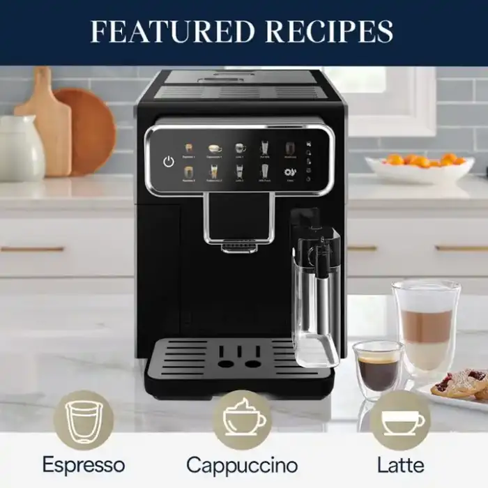 - Fully-automatic Espresso Commercial Intelligent Electric Coffee Maker Machine With Touch Screen Control