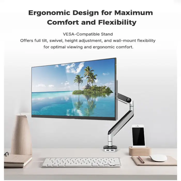 TENFLY 23.8-Inch Multi-Functional All-In-One Business Computer 64G Memory+2TB SSD Optional Camera All-in-one Pc