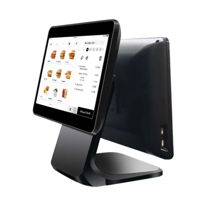 15.6 Inch POS System Set PC Windows Cash Register Restaurant Shop SuperMarket