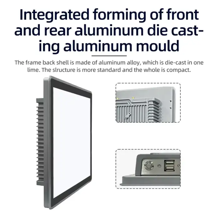 21.5 Inch Industrial All in One PC Touch Screen Computer Capacitive Touch Screen With Wins Industrial Tablet